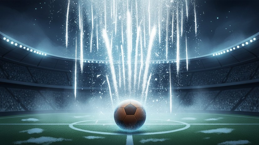 Футболист едва не лишился глаза из-за «холодного фейерверка» во время матча