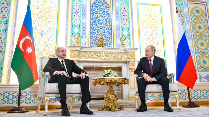 Песков: Россия ценит результаты встречи Путина и Алиева