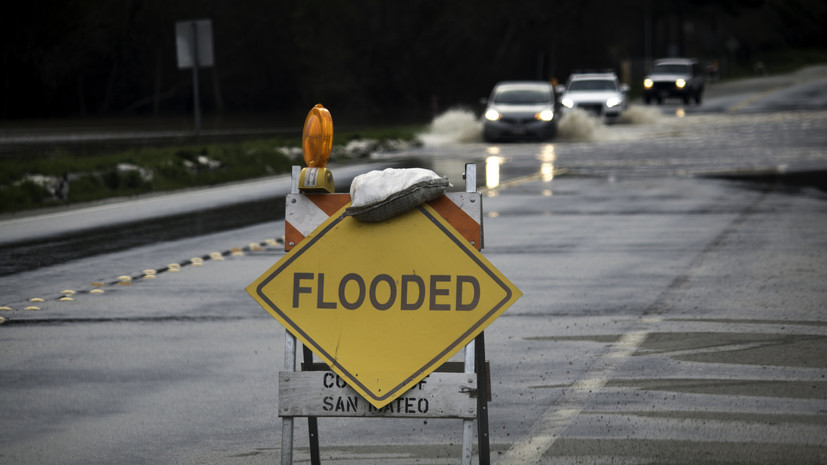 ABC: в Калифорнии один человек погиб в результате сильного наводнения