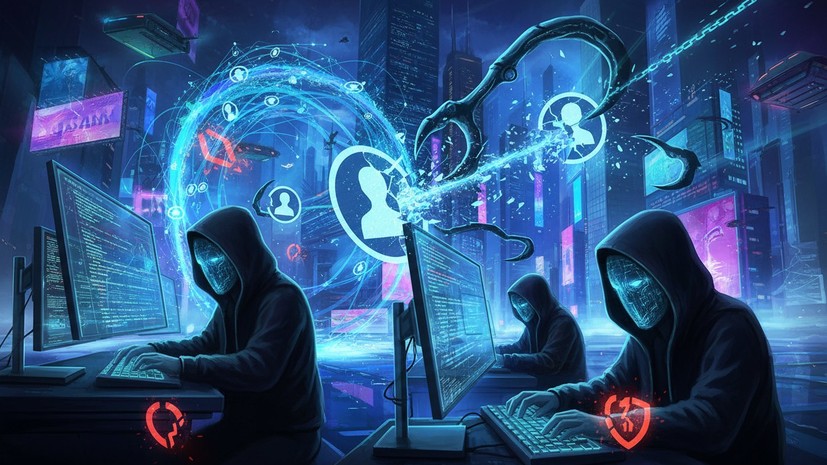 В МВД рассказали о целях мошенников, взламывающих аккаунты обычных пользователей