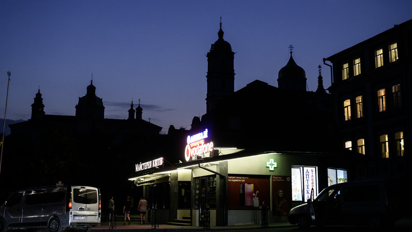 В украинском Тернополе пропал свет на фоне действия воздушной тревоги