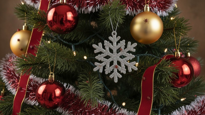 Дезинфектор Меньшиков объяснил, как избавиться от клещей на новогодней ёлке