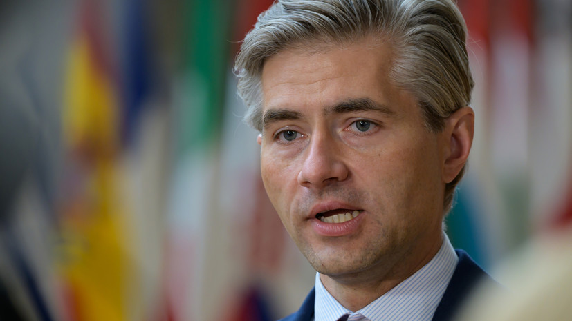 Глава МИД Литвы Будрис допустил введение ЕС санкций против Белоруссии