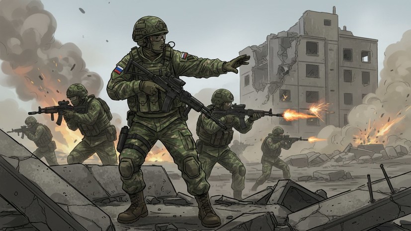 Минобороны России сообщило о зачистке Димитрова и Родинского от ВСУ