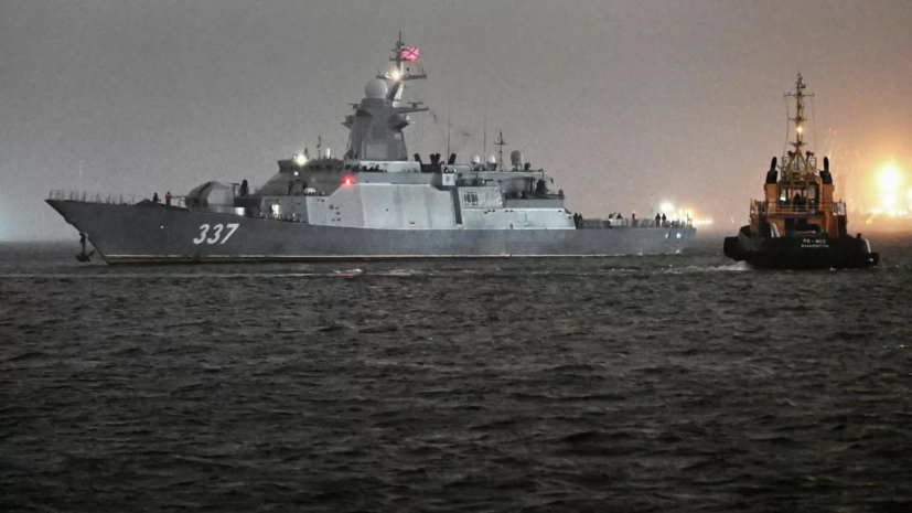 Корвет «Гремящий» ТОФ вернулся во Владивосток после длительного похода