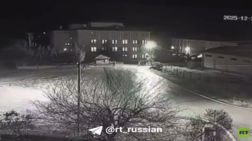 В сети появилось видео вспышки от взрыва под Анкарой