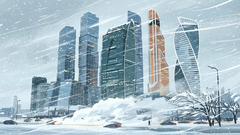 Синоптик Ильин предупредил о метели в Москве в ночь на 26 декабря