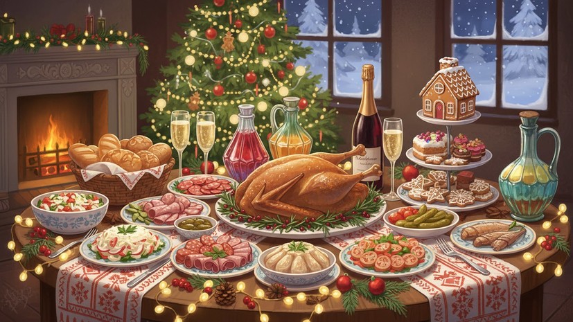 Россиянам назвали блюдо, которое опаснее других на новогоднем столе