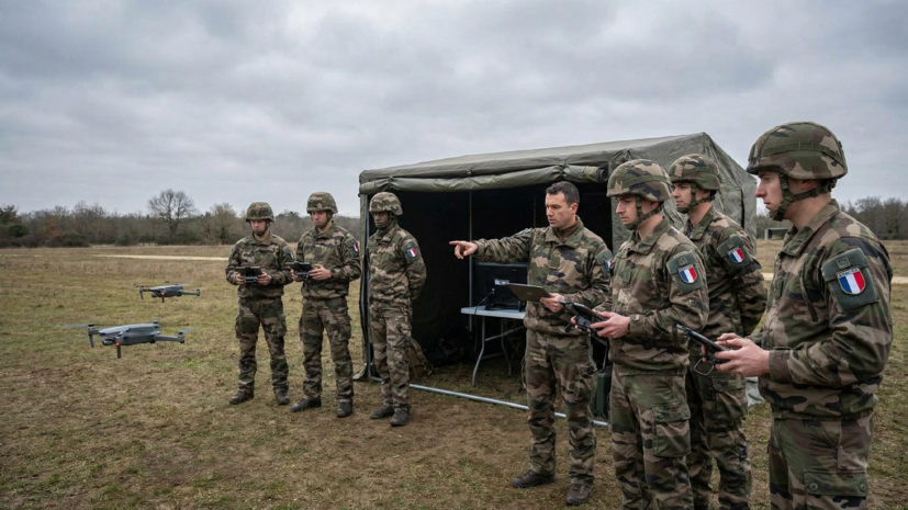 Paris Match: французские военные учатся управлять дронами на Украине
