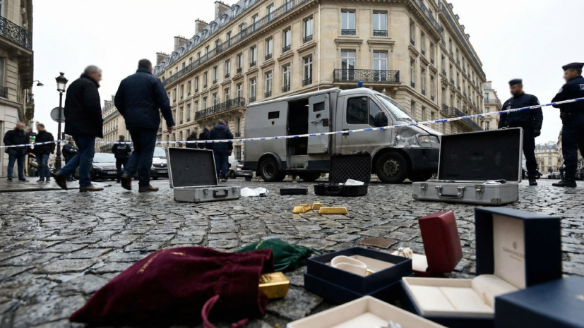 В Париже у инкассаторов украли ювелирные изделия и золото на миллионы