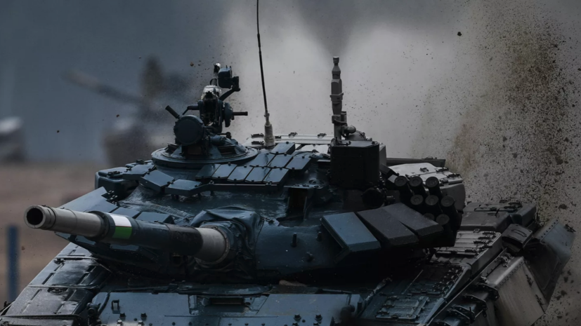 Танк Т-72Б3М ВС России обеспечил продвижение штурмовиков, приняв удар на себя