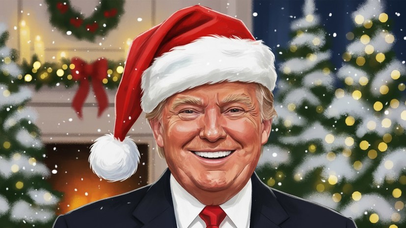 Трамп поздравил с Рождеством всех американцев, в том числе левых радикалов