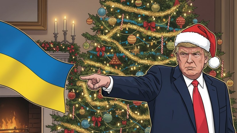 Трамп: Украина отвлекает от рождественских дел