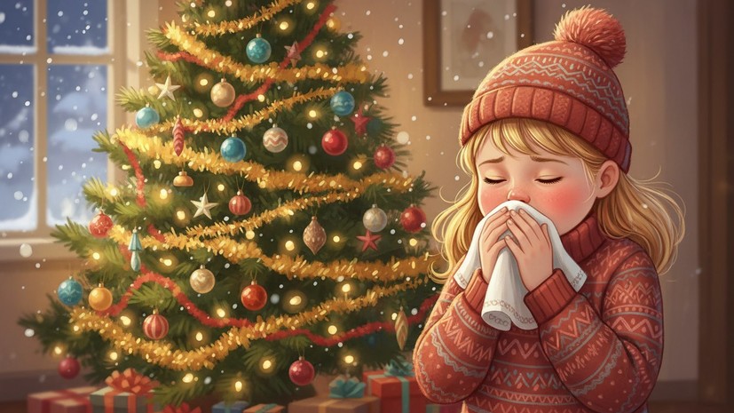 Врач Паршина назвала ёлки разносчиками аллергенов на Новый год