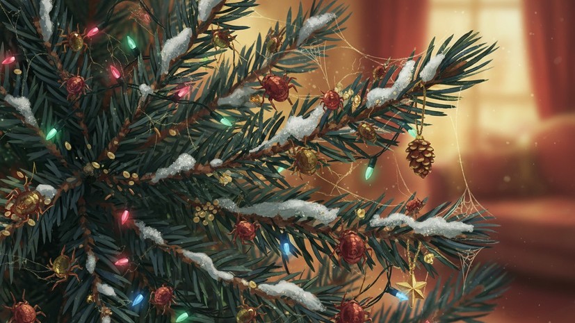 Биолог Трофимова объяснила, могут ли быть насекомые в новогодней ёлке