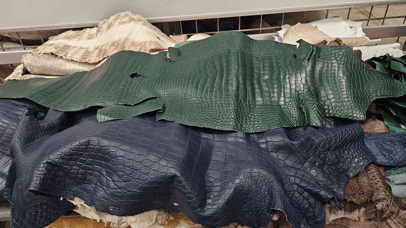 Таможенники Шереметьево нашли более 50 шкур крокодилов в багаже туриста из Китая