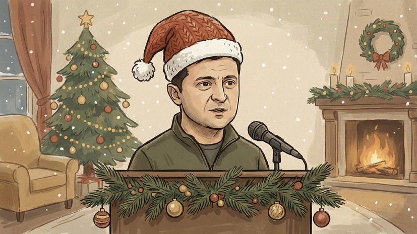 Соскин: своим рождественским заявлением Зеленский подорвал усилия Трампа