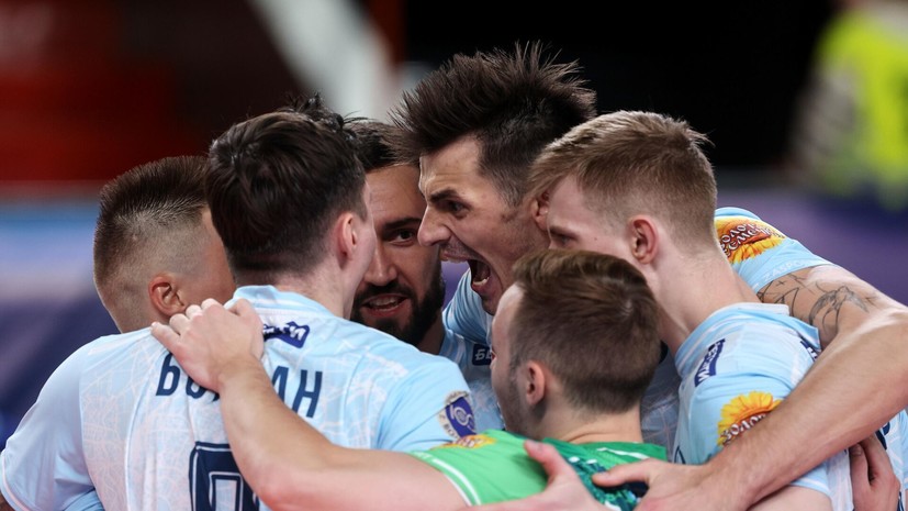 Волейболисты казанского «Зенита» в 11‑й раз выиграли Суперкубок России