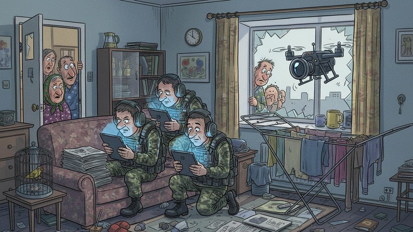 Сальдо: операторы дронов ВСУ прячутся в квартирах мирных жителей Херсона