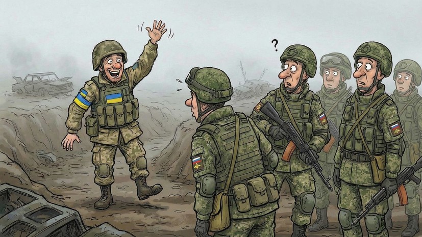 Боец ВС России Тайфун: военный ВСУ перепутал российских солдат с сослуживцами