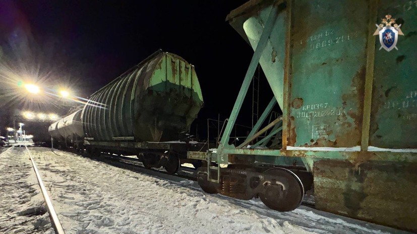 В Забайкальском крае три вагона сошли с рельсов