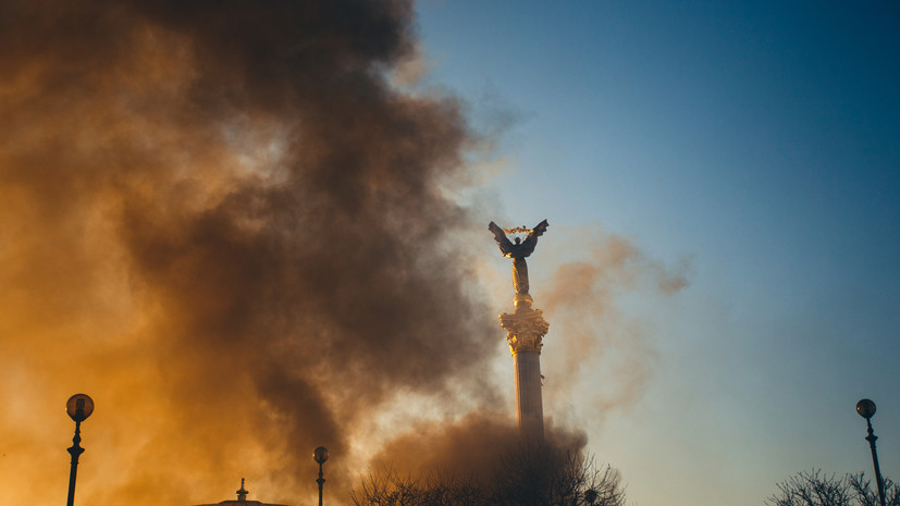В Киеве образовался смог в результате пожаров