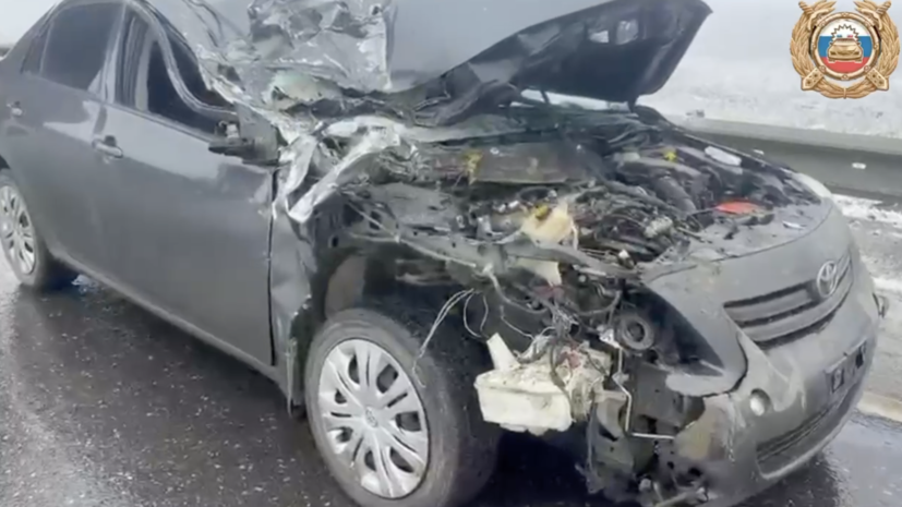 В Хасавюртовском районе Дагестана семь машин попали в ДТП