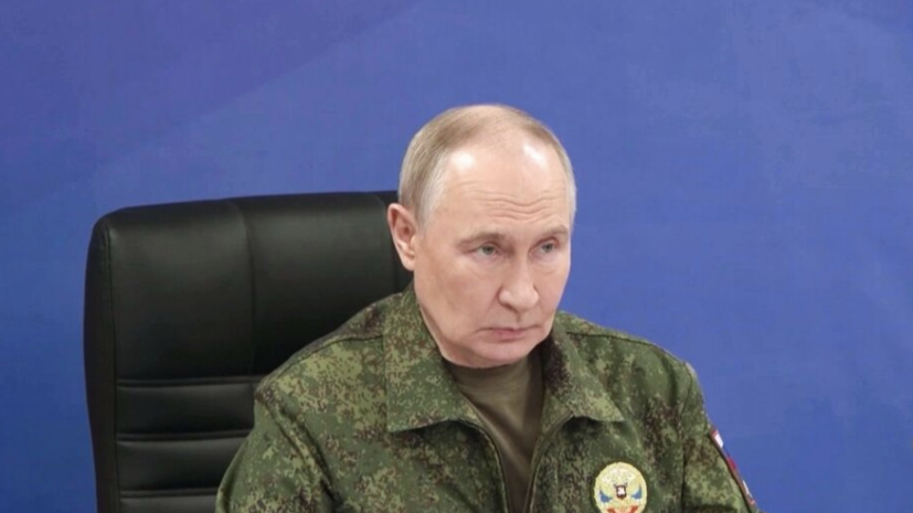 Путин указал на хорошие перспективы для наступления после освобождения Гуляйполя