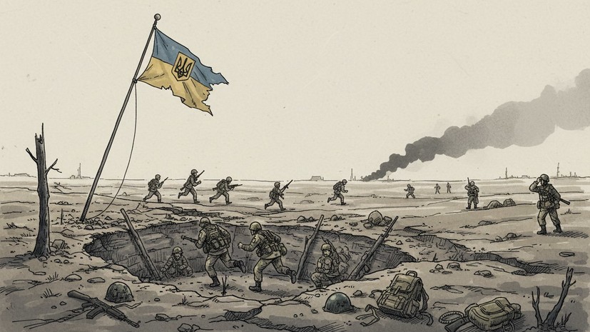 РИА Новости: ВСУ бежали с половины позиций у Лимана в Харьковской области