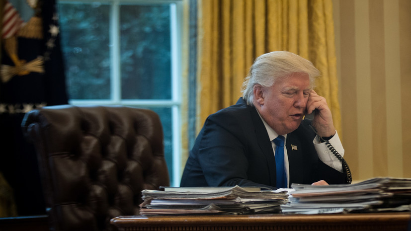 Трамп заявил Путину о впечатляющих перспективах экономического сотрудничества