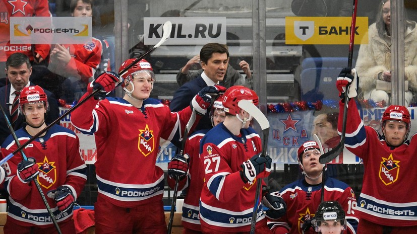ХК ЦСКА впервые в сезоне обыграл «Спартак» в столичном дерби КХЛ