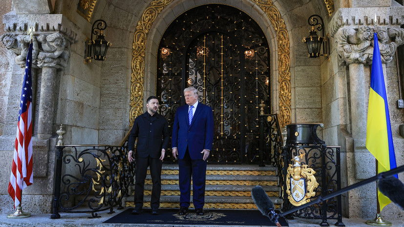 Трамп встретился с Зеленским в имении Мар-а-Лаго во Флориде