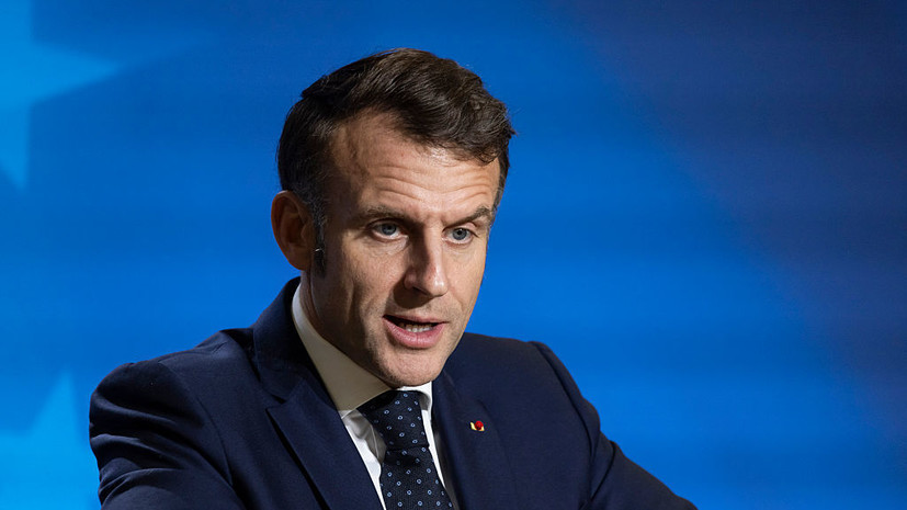 Макрон отдельно поговорил с Зеленским после общения с Трампом и лидерами ЕС