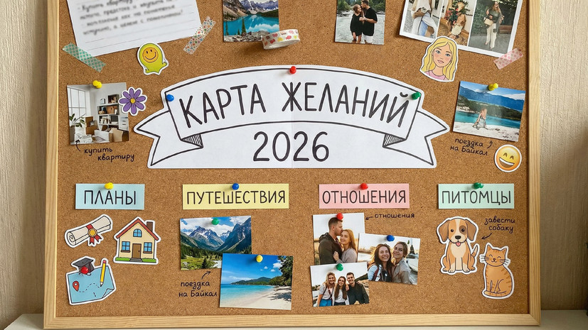 Как работает карта желаний: пошаговая инструкция по визуализации целей на 2026 год