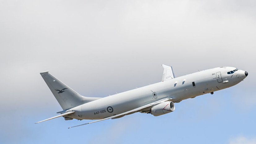 Американский самолёт пролетел над Чёрным морем и развернулся у Сочи