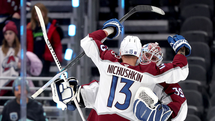 Ассист Ничушкина помог «Колорадо» одолеть «Лос-Анджелес» в НХЛ