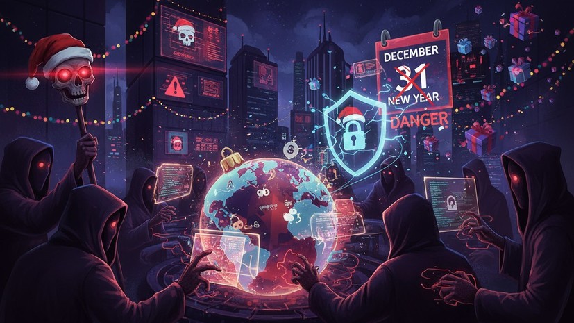 В МВД показали пример мошеннической рассылки на Новый год