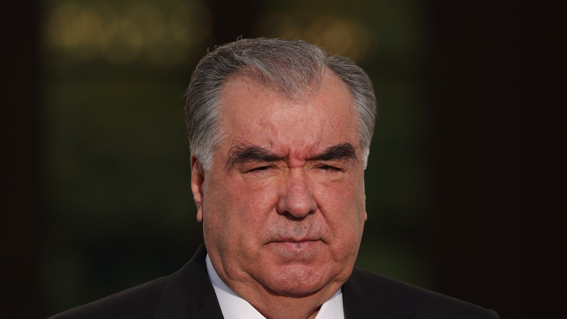 Президент Таджикистана осудил атаку ВСУ на резиденцию российского лидера