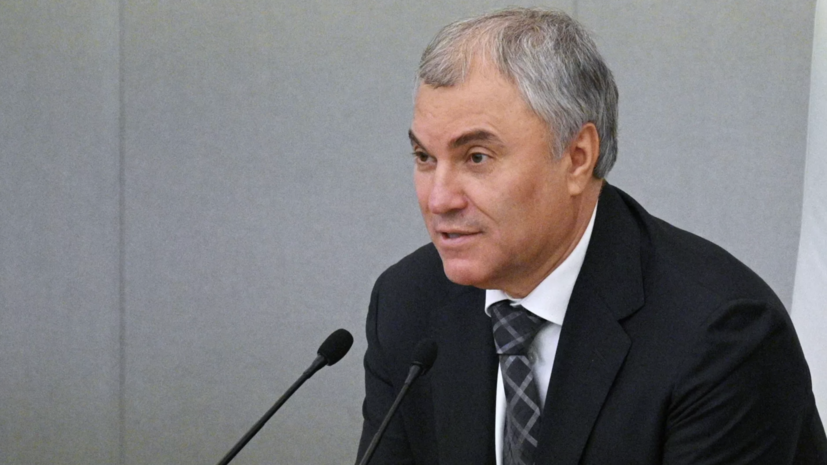 Володин заявил о преимуществах MAX в проведении опросов в мессенджерах