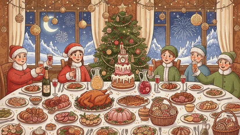 Диетолог Королёва: необязательно отказываться от вредных продуктов на Новый год