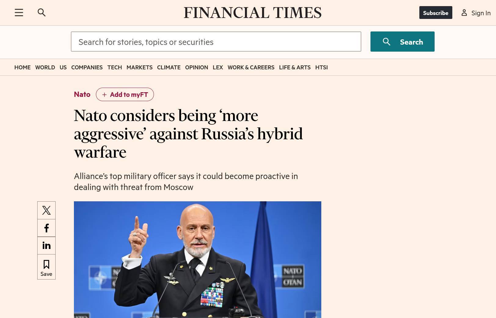 «Абсурдно, смехотворно и самоубийственно»: западные СМИ — об угрозах НАТО нанести «превентивный удар» по России