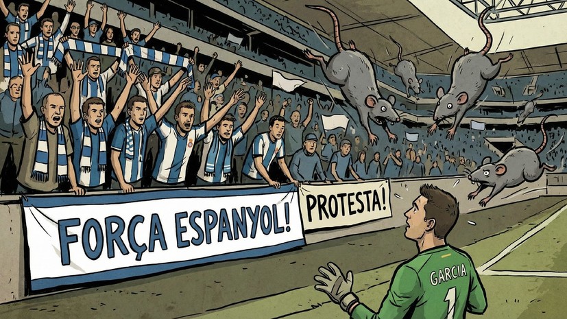 Фанаты «Эспаньола» планируют забросать вратаря «Барселоны» Гарсию крысами