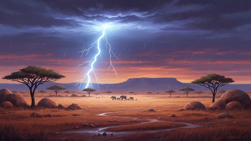 Два человека погибли, 150 пострадали от удара молнии на севере ЮАР