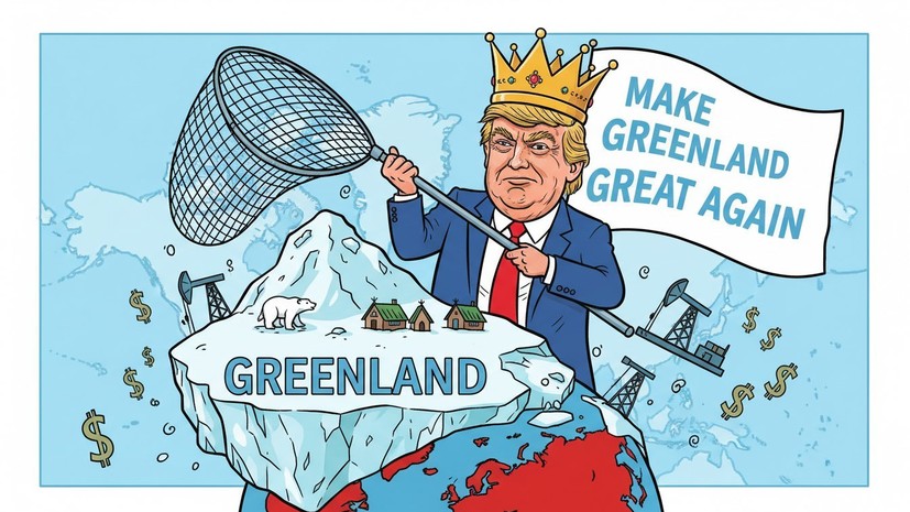 Трамп заявил, что ему нужен контроль над Гренландией