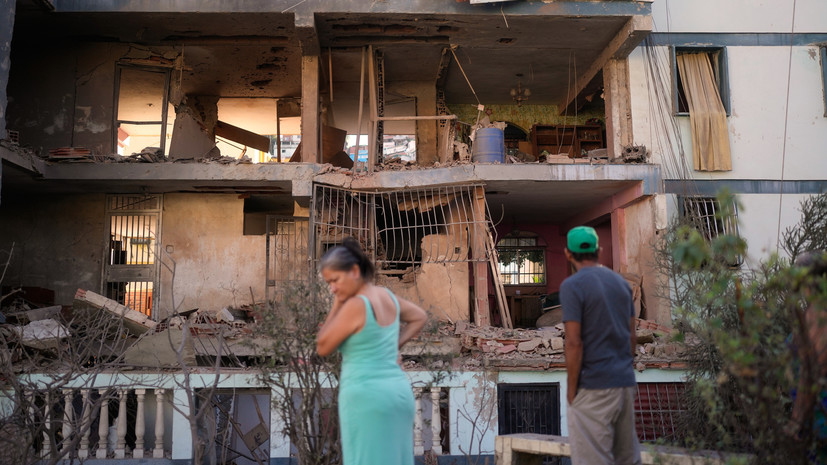 Reuters: дома мирных жителей были повреждены в ходе операции США в Венесуэле