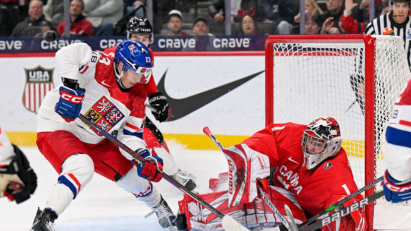 Канада сенсационно проиграла Чехии в полуфинале МЧМ-2026 в матче с десятью шайбами