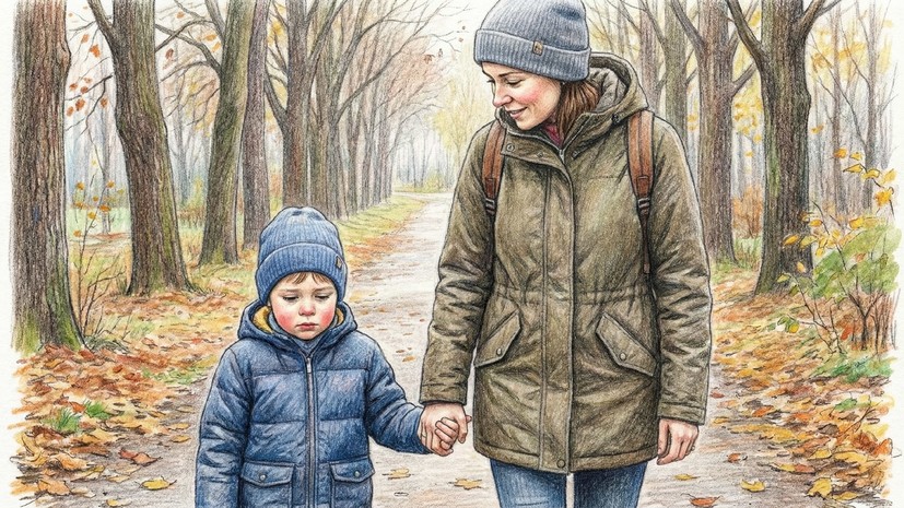 Врач Хатшуков: прогулка при лёгком недомогании ребёнка полезна