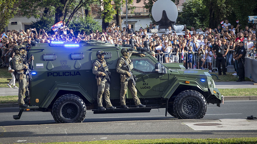 В Хорватии заявили, что не будут отправлять военных на Украину