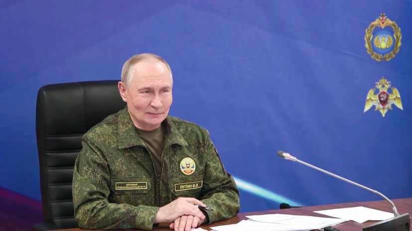 Путин пожелал воинам СВО, чтобы ангел-хранитель всегда был рядом