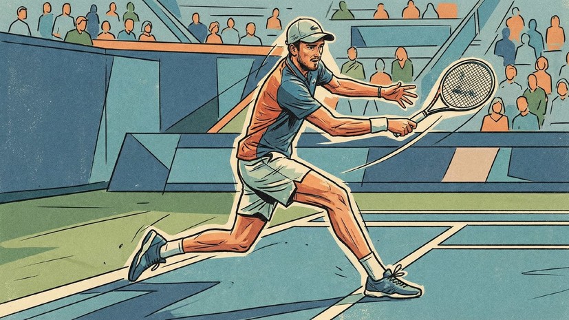 Медведев уверенно вышел в третий круг турнира ATP в Брисбене